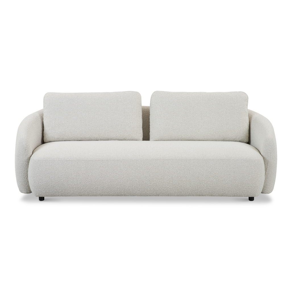 Canapé Olbia 89 Tissu bouclé pierre subtile