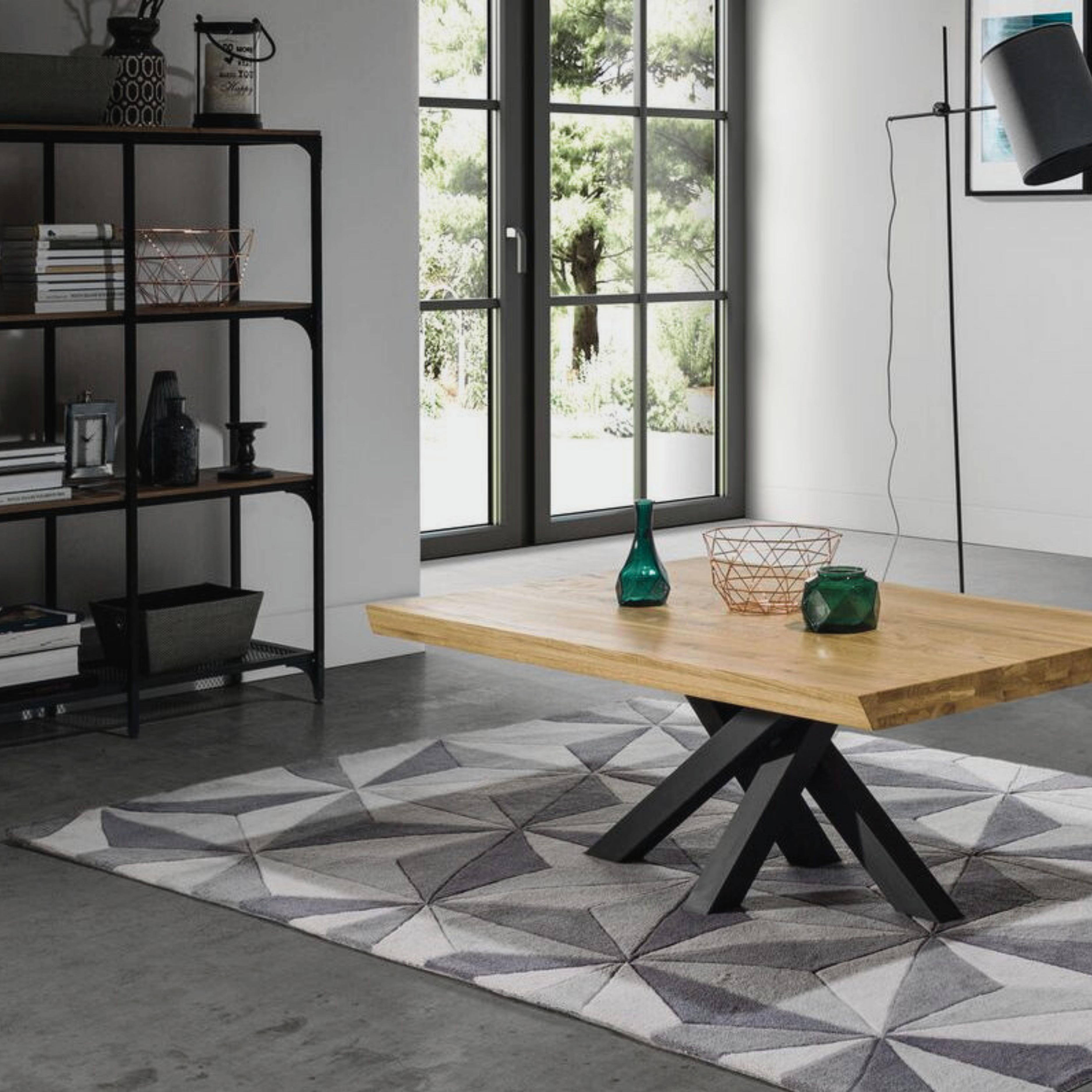 Table basse Senso en chêne massif 43