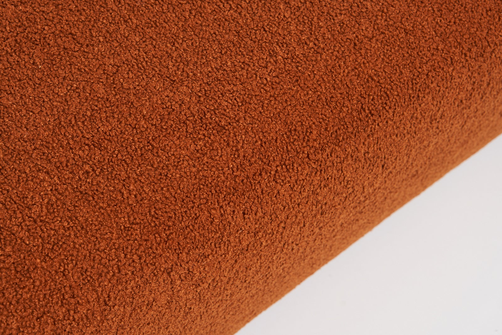 Canapé méridienne 2 pièces en tissu performant effet peau de mouton 102