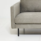 Canapé deux places Sicilia 61 en velours côtelé doux